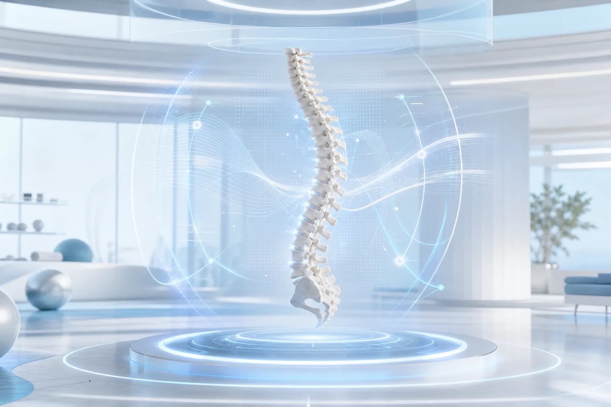 五养综合调理养脊健康服务科技视觉